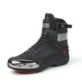 thumbnail image 3 of JG WOLVES- Smart LED Motorcycle Boots - Unisex Racing & Touring Riding Shoes - All-Season Motorbike Gear with Customizable Display,Black,44, 3 of 27