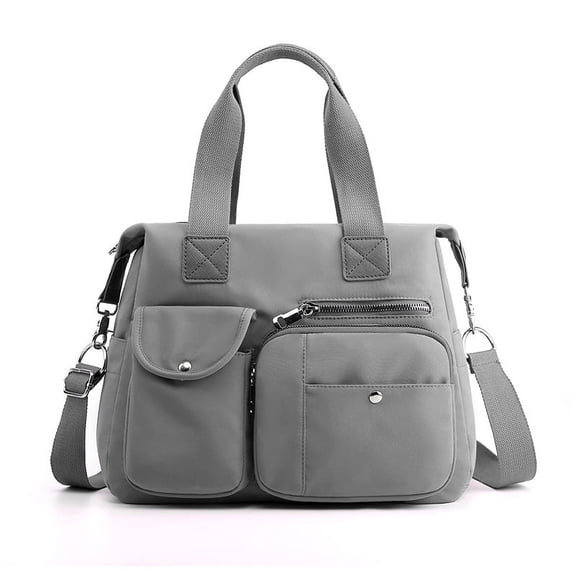 PRIYAL Tote Bag for Women, Tote Bag with Zipper Work Tote with Compartments Nurse Shoulder Hanbag for Travel, Gym