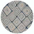 thumbnail image 4 of SAFAVIEH Aspen Dulcibella Geometric Wool Area Rug, Orange/Fuchsia, 6' x 9', 4 of 5