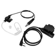 thumbnail image 1 of Auriculares intraauriculares con tubo acústico y botón PTT para walkie-talkie con conducto de aire K Head, 1 of 14