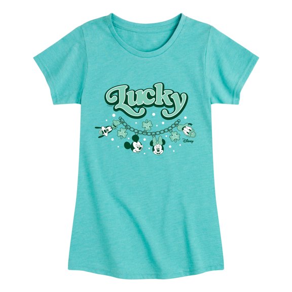 Disney - Charm Bracelet Fitted Short Sleeve Graphic T-Shirt