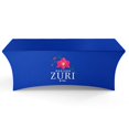 thumbnail image 2 of UNIQ SIGNS Personalized Table Cloths for 6 Foot Rectangle Tables, Spandex Custom Table Cloth with Business Logo, Vendor Booth Supplies, Machine Washable, 2 of 4