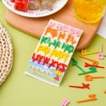 thumbnail image 4 of Visland 26 Pcs/Set Alphabet Fruit Forks Health And Safety Anti-deform Cartoon 26 Letters Pick Fruit Multi-shaped Food Grade Cartoon Fruit Picks Bento Accessories, 4 of 8