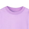 thumbnail image 5 of Gubotare Kids Sweatshirts Girls Trendy Boys Girls Pullover Sweatshirts Soft Long Sleeve Tops Kids Crewneck Sweatshirt Size 11-12 (Purple,11-12 Years), 5 of 5
