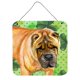 thumbnail image 1 of "Treasures Shar Pei Metal Print, 6h x 6w, Día de San Patricio" Caroline's Treasures BB9835DS66, 1 of 1