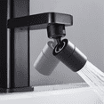 thumbnail image 2 of Kitchen Faucet Spray Head Filter Adjustable Rotary Splashback Tap Nozzle Bubbler Kitchen Sink Faucet Black A, 2 of 6