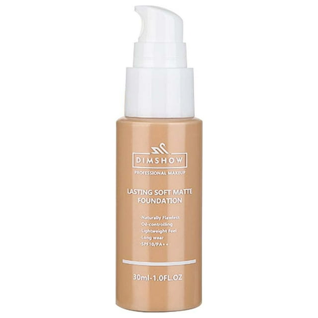 ABPWLY Matte Oil Control Liquid Foundation,, Not Take Off Makeup, Repair, Concealer 30ML Clearance Concealer Canada Days Concealer Full Coverage Makeup Concealer