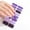 A, variant on YODETEY Non-Toxic Nail Stickers for Quick Manicures - 16 Strips Semi Cured Gel Nail Stickers Nail Lamp Required Gel Nail Polish Wraps Gel Nail Art Stickers For Women Girls