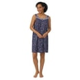 thumbnail image 5 of Aria Sleeveless 100% Cotton Nightgown with Pockets in 36",Women's Sizes XS-5X, 5 of 8