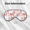 thumbnail image 4 of Uemuo Tropical Corals Seahorse Pattern Sleep Eye Mask - Light Blocking Sleep Mask Blocking Out Light Perfectly, Soft and Comfortable Night Eye Mask, Eye Blinder, 4 of 7