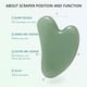 thumbnail image 5 of Fiudx Gua Sha de Piedra Natural, Herramienta de Masaje para Aliviar El Estrés, Tablero Facial Antiarrugas, Raspador Corporal para Reducir Las Manchas de Los Ojos, Uso Diario para El Bienestar, Cuidad, 5 of 6