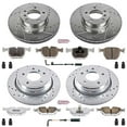 thumbnail image 3 of PowerStop Front and Rear Z26 Street Warrior Carbon-Fiber Ceramic Brake Pad and Drilled and Slotted Rotor Kit Fits: BMW Select Models K945-26, 3 of 9