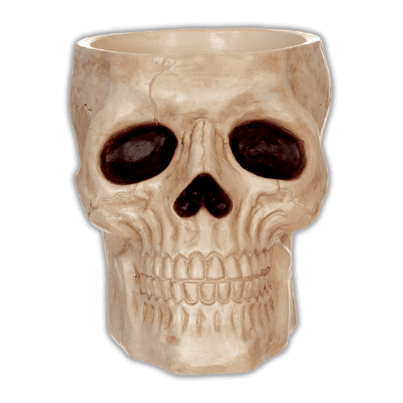 Crâne 3D Bonbon Bol Support en Plastique Squelette Tête Plat Halloween Décoration