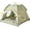 Green&Yellow, variant on Cat Bed Tents Dog House Indoor Outdoor Lace Mesh Breathable Windows Door Curtains Removable Portable Nest Teepe House (Small,Gray&Pink)
