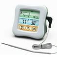 thumbnail image 1 of Digital Meat Thermometer Instant Read Food Thermometer with Waterproof Probe 2.6 Inch Backlit Color LCD, 1 of 8