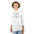 thumbnail image 3 of Retro Smurfs 80s Cartoon Characters Long Sleeve TShirt Men Women Brisco Brands M, 3 of 6
