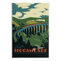 Stupell Industries Hogsmeade By Train Fantasy Literature Graphic Art Unframed Art Print Wall Art, Design by Matheus Lopes Castro