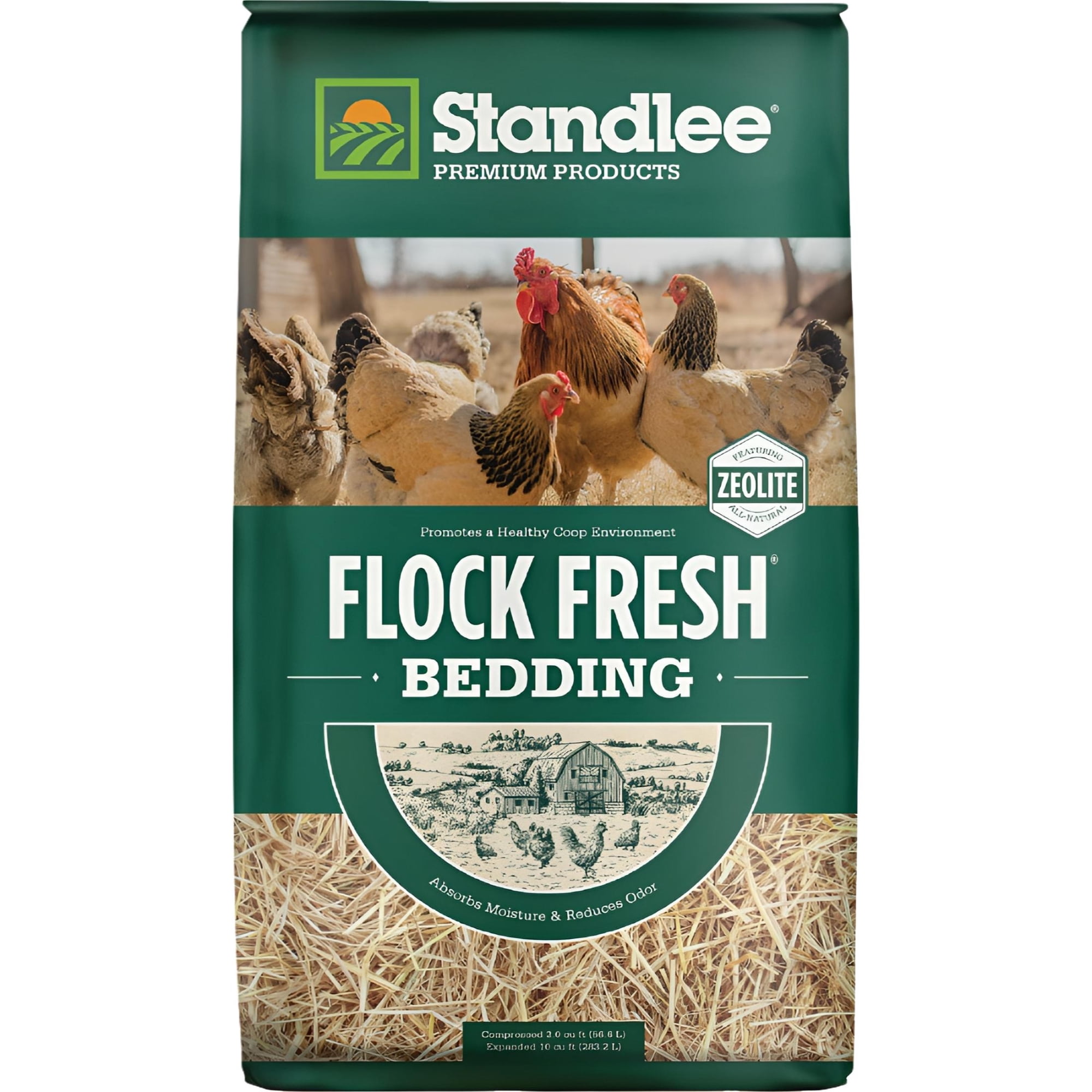 Standlee Flock Fresh 2 cu. ft. Assorted Material Chicken Bedding