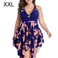 thumbnail image 3 of Toystoory Traje de baño de mujer de amplia aplicación para playa y piscina, traje de baño de nailon Traje de baño Armada,1 2XL, 3 of 4