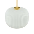 thumbnail image 6 of Modway Reprise Glass Pendant Light in White Satin Brass, 6 of 7