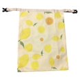 thumbnail image 3 of Food Storage Containers Beeswax Bread Bag Reusable Closure Bread Bags for Homemade Breads to Keep Fresh, 3 of 5