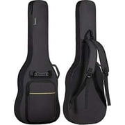 CAHAYA Electric Guitar Bag Gig Bag 6mm Padding Backpack Padded Soft Guitar Case Black
