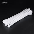 thumbnail image 3 of Uxcell 30cm/12 inch Pipe Cleaners Chenille Stems for DIY Art Crafts White 200 Pack, 3 of 6
