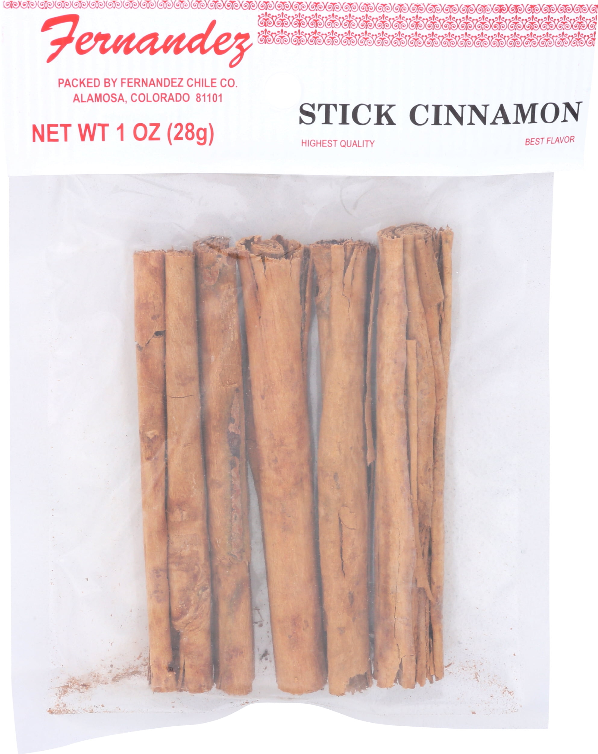 Pack of 12, Fernandez Cinnamon Sticks, 1 oz
