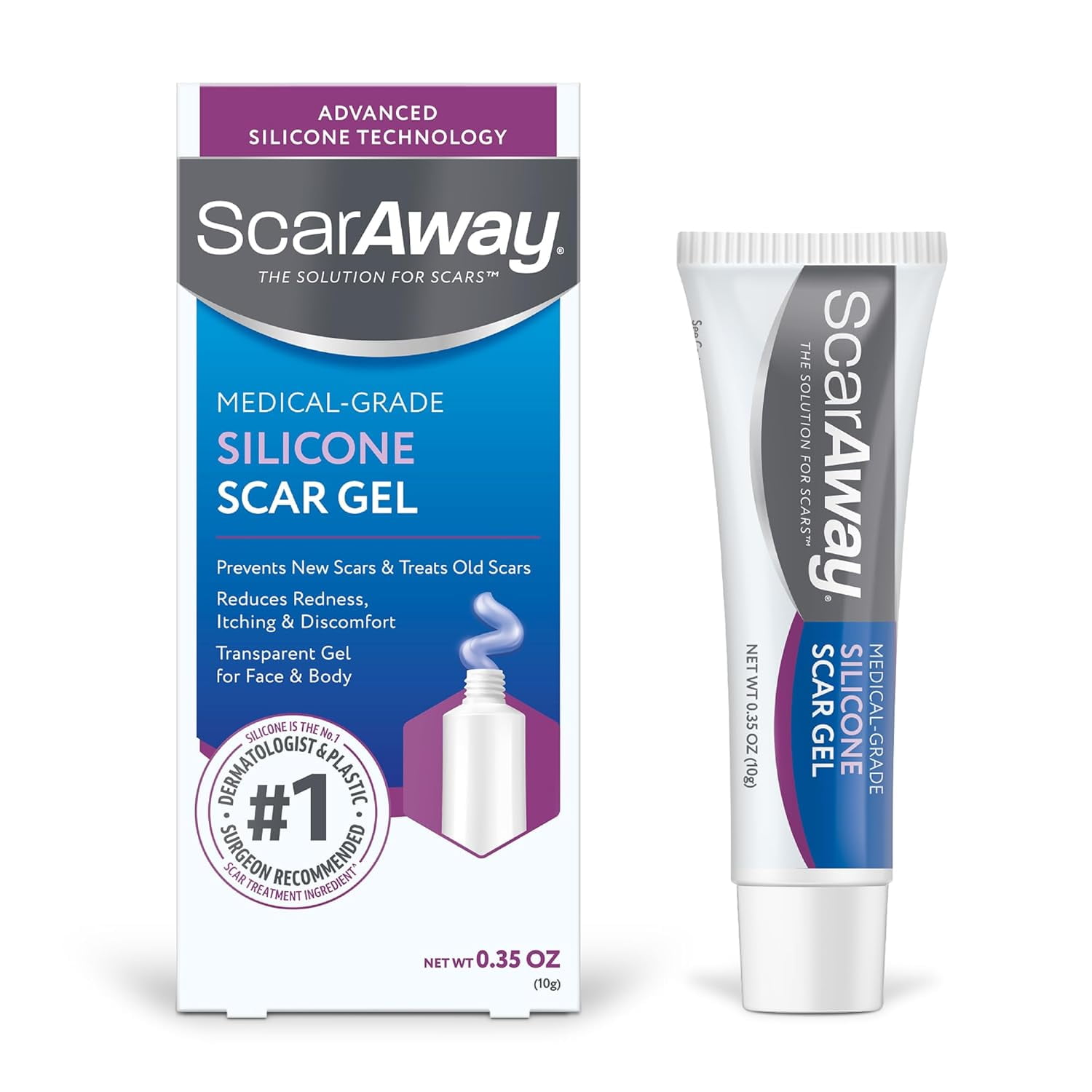 Scaraway 100% Silicone Scar Gel .35 oz