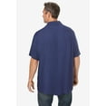 thumbnail image 2 of KingSize Men's Big & Tall Colorblock Camp Shirt, 2 of 3