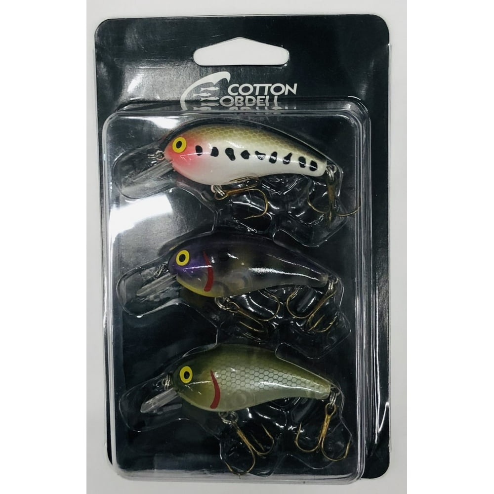 Cotton Cordell Crankbait 1 3-pack Fishing Lure Assortment - Walmart.com ...