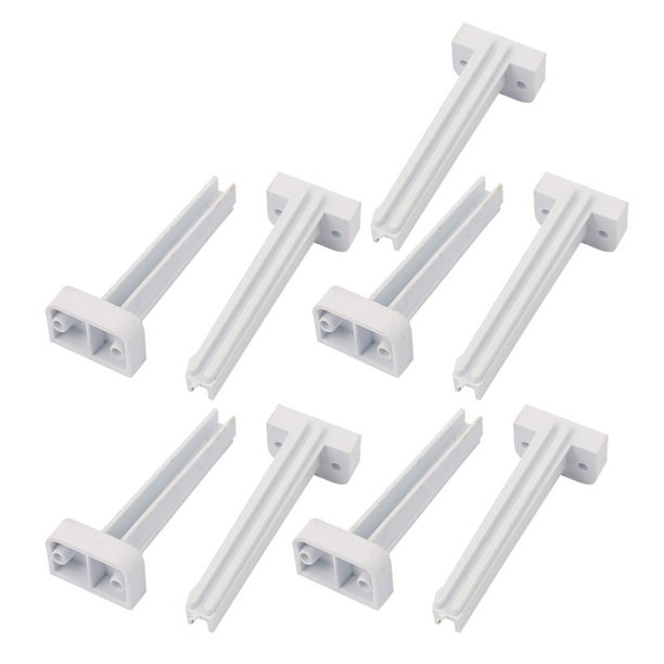 9 pcs Vertical Mounting PCB Circuit Board Slot Guide Rail Supporting ...