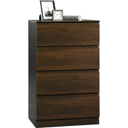 Mainstays 4-drawer Dresser, Espresso - Walmart.com
