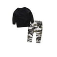 thumbnail image 3 of Spring hue 2pcs Toddler Infant Baby Boy T-shirt Top+Camouflage Pants Outfits Clothes Set, 3 of 3