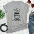 thumbnail image 2 of My Plants Be-leaf In Me Shirt, Unisex Women's Men's Shirt, Plant Shirt, Gardening Shirt, Garden Shirt, Heather Gray, Medium, 2 of 6