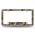 thumbnail image 3 of Baltimore Baseball Orioles Chrome Metal (Set of 2) License Plate Frames with Bold Mossy Oak Camouflaged Camo Design, 3 of 6