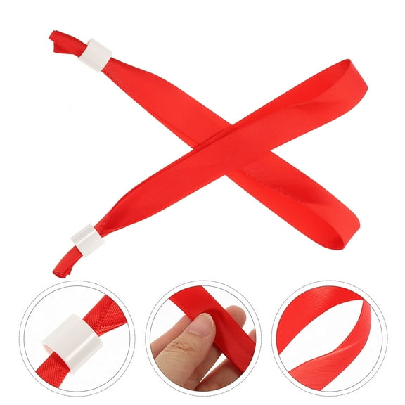 OFFIGAM Event Wrist Strap Wristbands Red 10Set