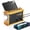 Yellow, variant on Emergency Weather Radio With Large Solar Panel  Efficient Hand Crank & Real 12000mah | Am/fm/noaa Bands Led Flashlight Reading Lamp Sos Alarm Phone For Camping Blackout