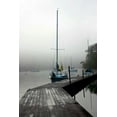 thumbnail image 2 of Putman, Tammy 23x32 Black Ornate Wood Framed with Double Matting Museum Art Print Titled - Docked I, 2 of 4