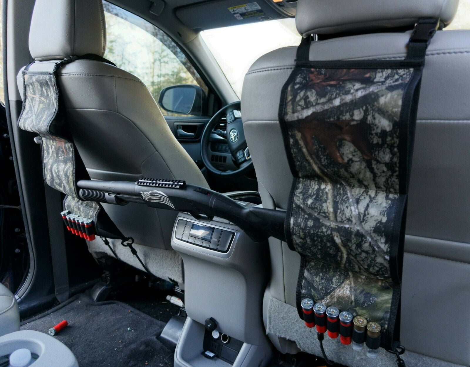 Bows Holde,Pack of 2 Gun Rack for Car Seat Headrest Sling Rifles Shotguns 
