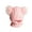 Pink, variant on HESHENG Kid Child Baby Boys Girls Beanie Hat Cap Winter Warm Double Pom Pom Bobble Knit Hats Scraf Set 2PCS