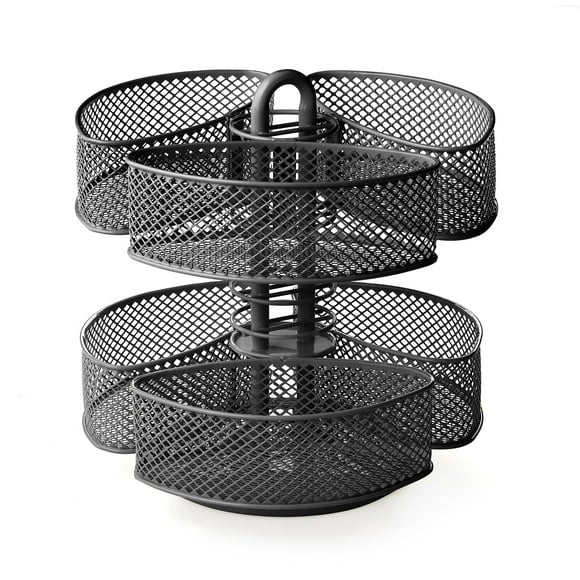 Organizing Carousel Nifty Solutions Black Spins 360°
