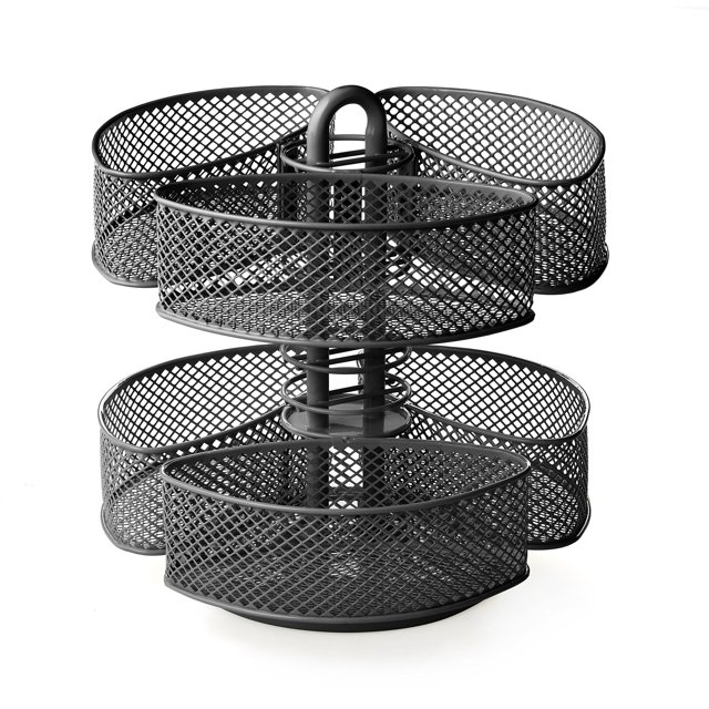 Organizing Carousel Nifty Solutions Black Spins 360°