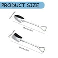 thumbnail image 5 of Cake Fruit Spoons Stainless Spoon Small Spoons Dessert，A Nice for People Who Love Cooking or Baking./Stainless Steel Teaspoon Coffee Ice Cream Watermelon Dessert Spoon Sl1, 5 of 9