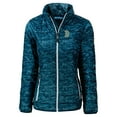 thumbnail image 2 of Women's Cutter & Buck  Navy Boston Red Sox City Connect Rainier PrimaLoft Eco Insulated Full-Zip Printed Puffer Jacket, 2 of 3