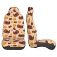 thumbnail image 5 of Haiem Thanksgiving Turkey and Pumpkin Printed Car Seat Covers Set of 2, Universal Fit Car Seat Covers,Protective Seat Covers,Comfortable Car Seat Covers, Easy Installation Seat Covers, 5 of 9