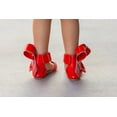thumbnail image 5 of Girls Aubrey Bow Shoes Patent leather red dress shoes 1 youth (big girl), 5 of 9