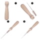 thumbnail image 2 of Naiovety Kit de itinerancia de fieltro 36 colores Bolas de fieltro Wet and Dry Fieltrado DIY Craft Set Principiantes Herramientas de fieltro Artesanía, 2 of 6