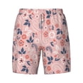 thumbnail image 4 of Lsque Mens Swim Trunks Tropical Plants Pattern - Bathing Suit Compression Liner - Beach Swim Shorts Swimwear - (S-3XL) - Stretch Quick Dry -3X-Large, 4 of 9