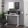 thumbnail image 3 of Bureau assis-debout 48L Universel de Bestar, blanc, 3 of 6